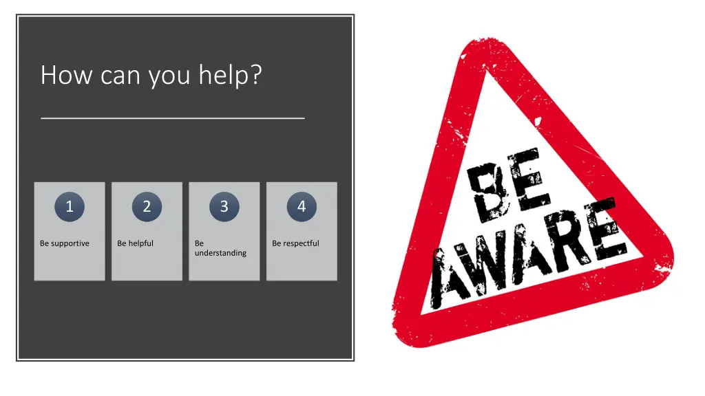 how can you help