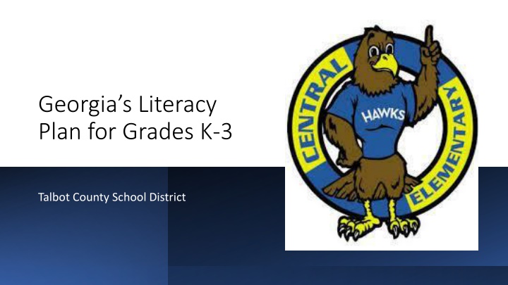 georgia s literacy plan for grades k 3