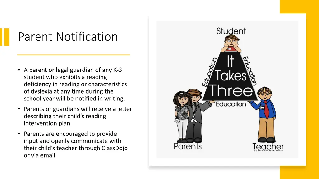 parent notification