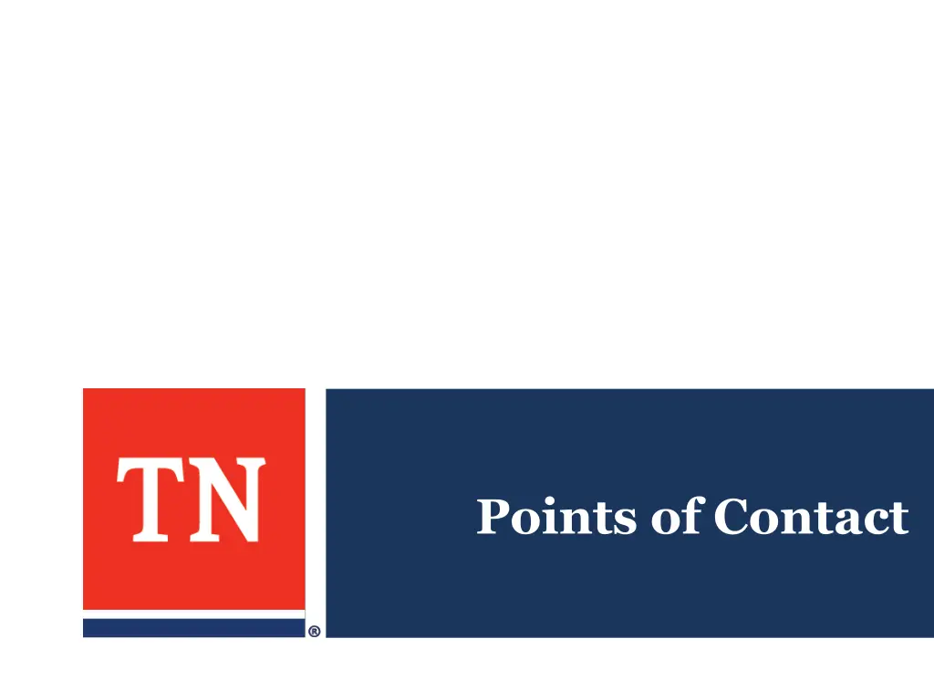 points of contact