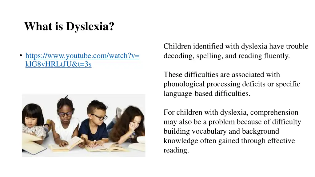what is dyslexia