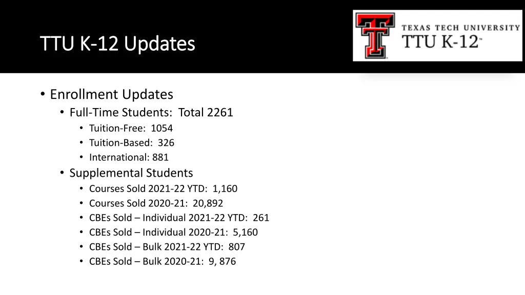 ttu k ttu k 12 updates 12 updates