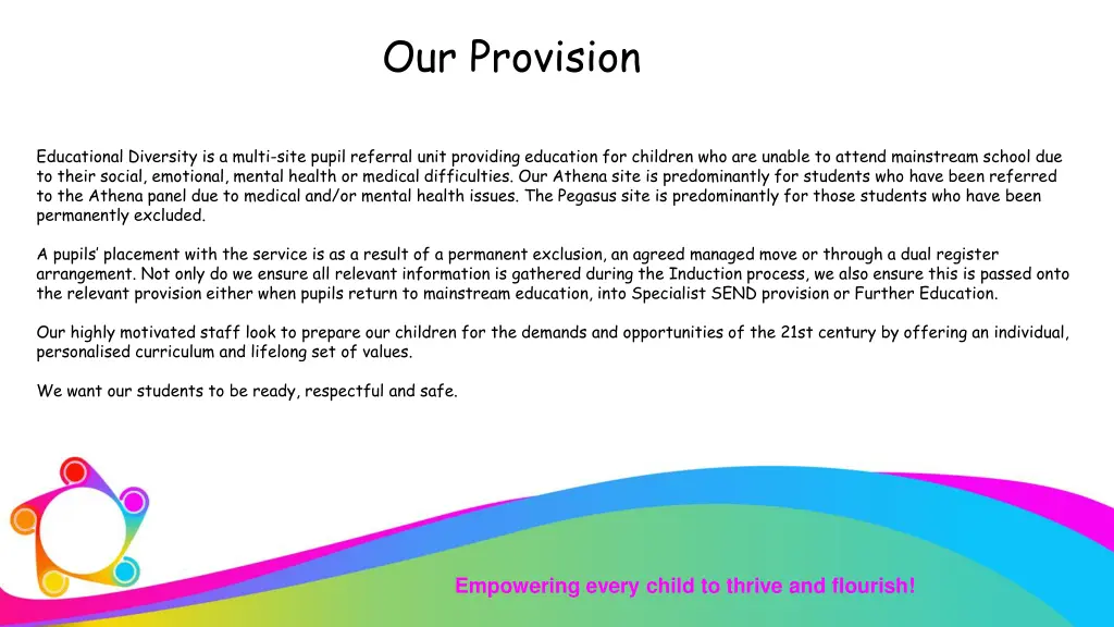our provision