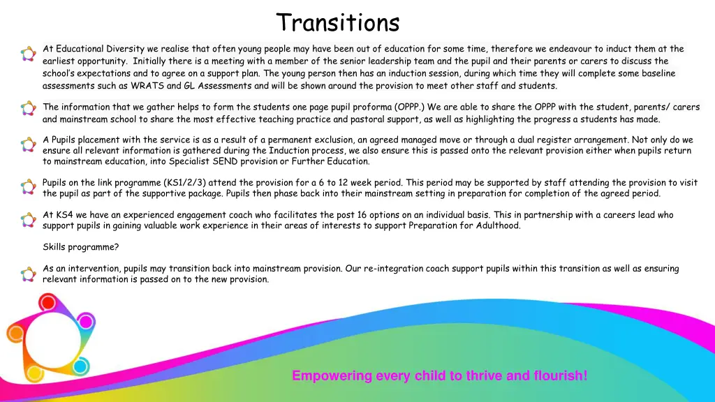 transitions
