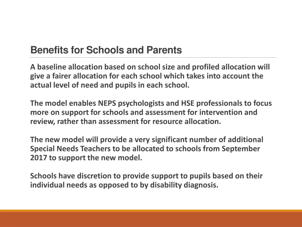 benefits for schools and parents 1