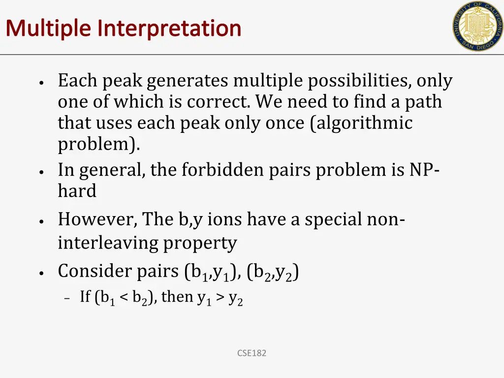 multiple interpretation