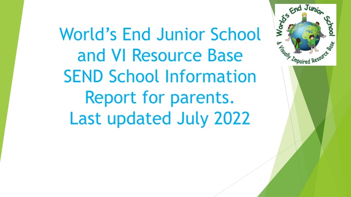 world s end junior school and vi resource base