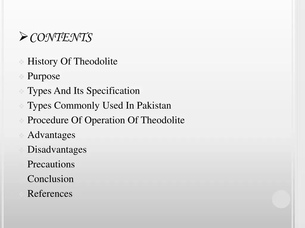contents