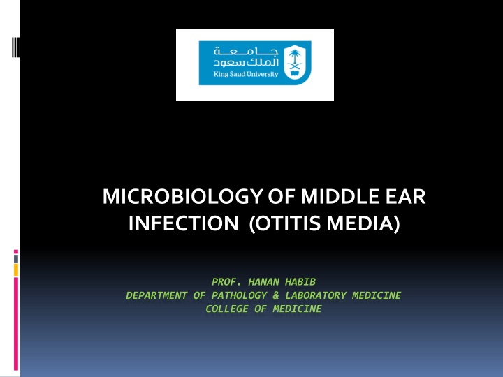microbiology of middle ear infection otitis media