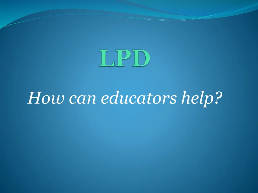 how can educators help 1