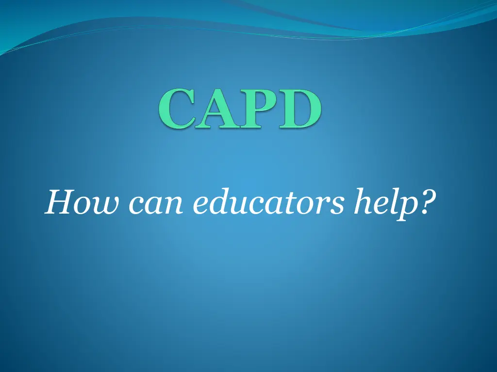 how can educators help