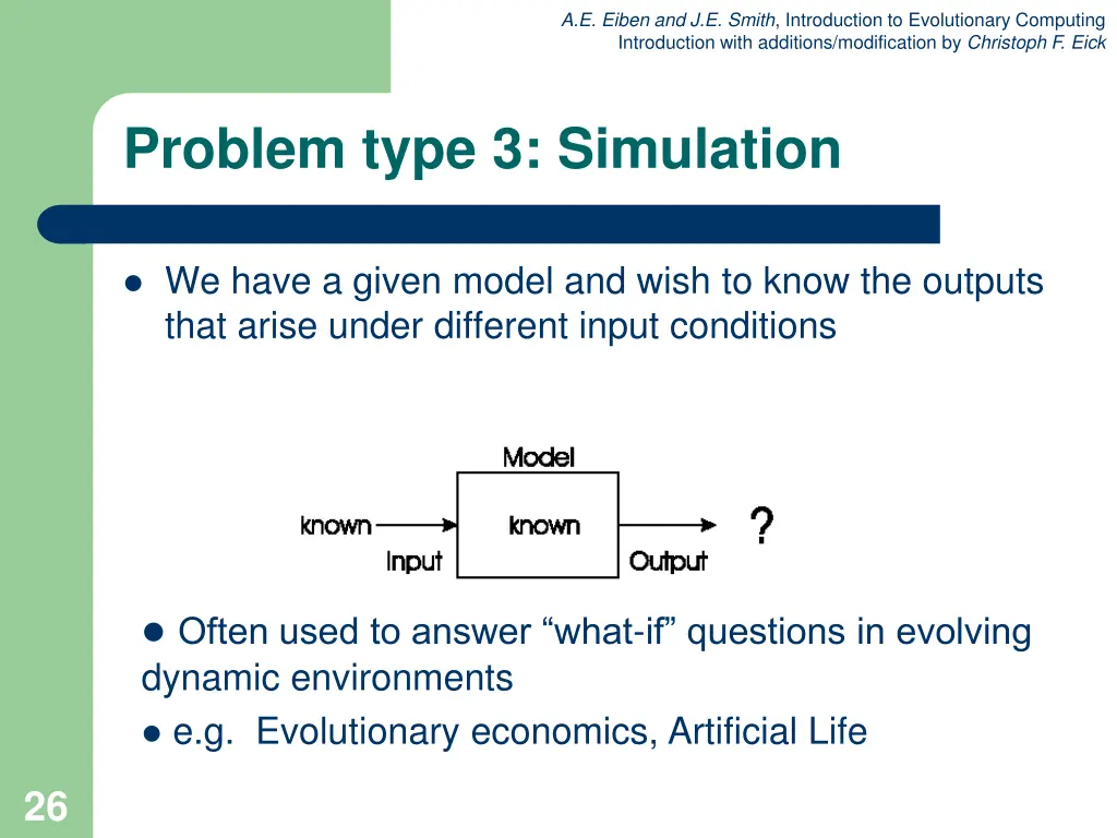 a e eiben and j e smith introduction 24