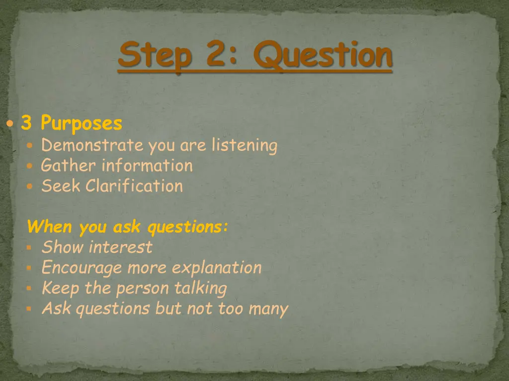 step 2 question