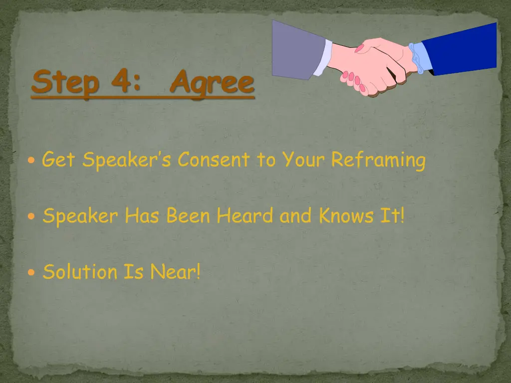 step 4 agree