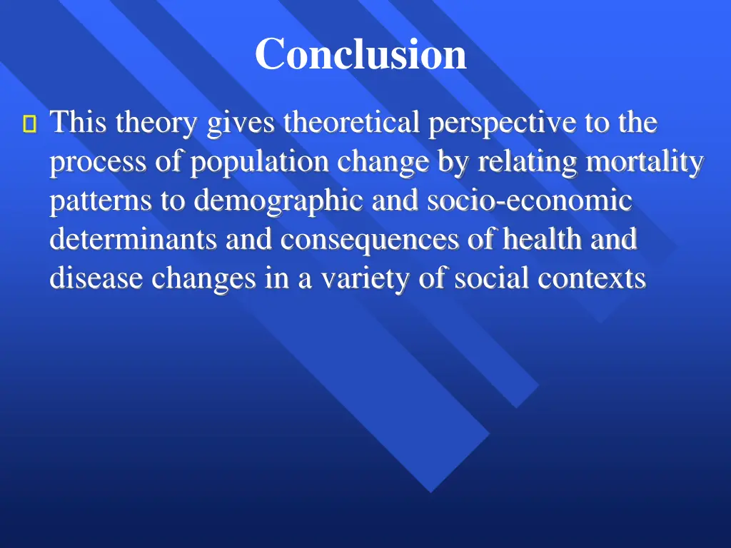 conclusion