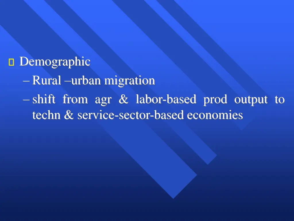 demographic rural urban migration shift from