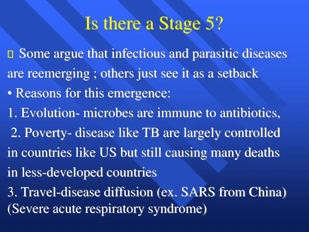 is there a stage 5
