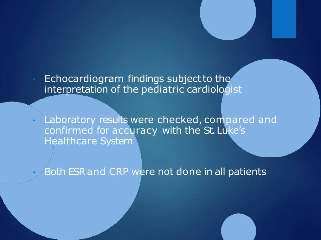 echocardiogram findings subjectto