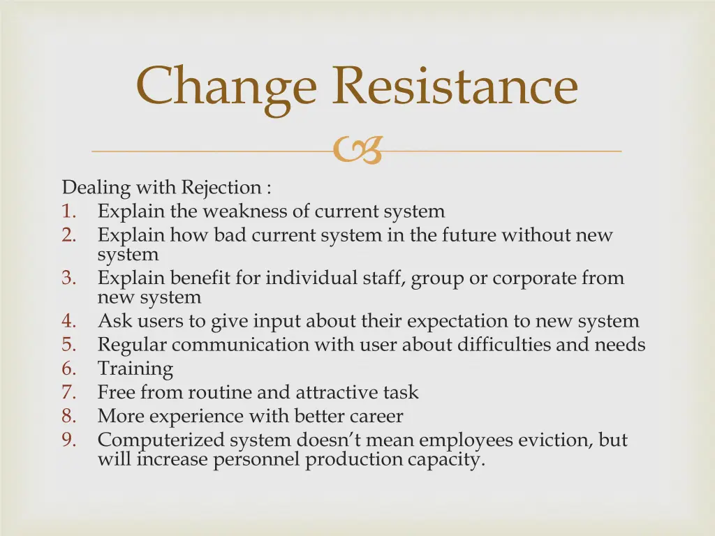 change resistance 1