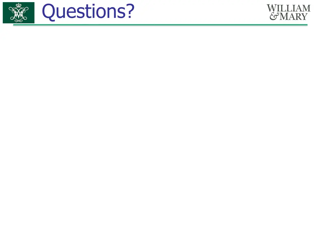 questions
