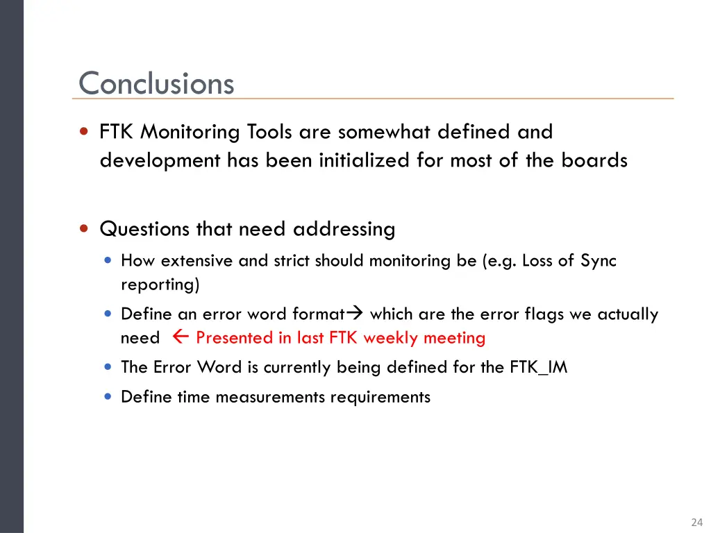 conclusions