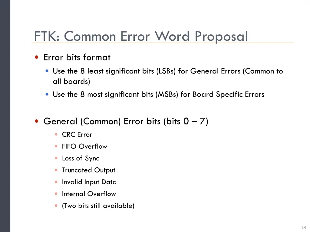 ftk common error word proposal 1