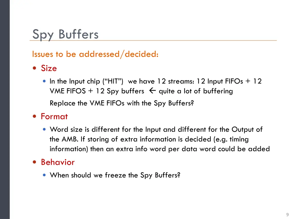 spy buffers