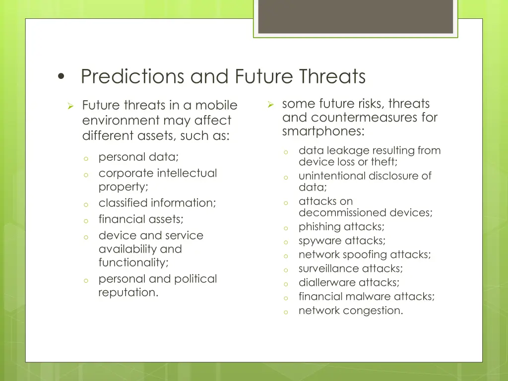 predictions and future threats 1