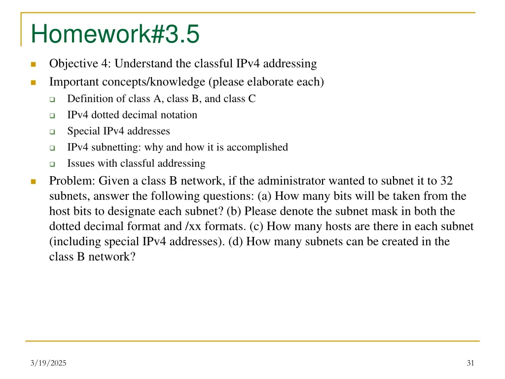 homework 3 5