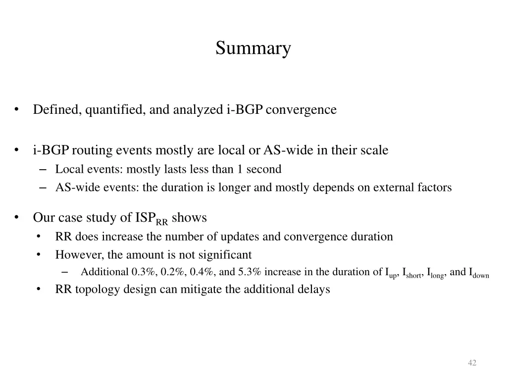 summary 1