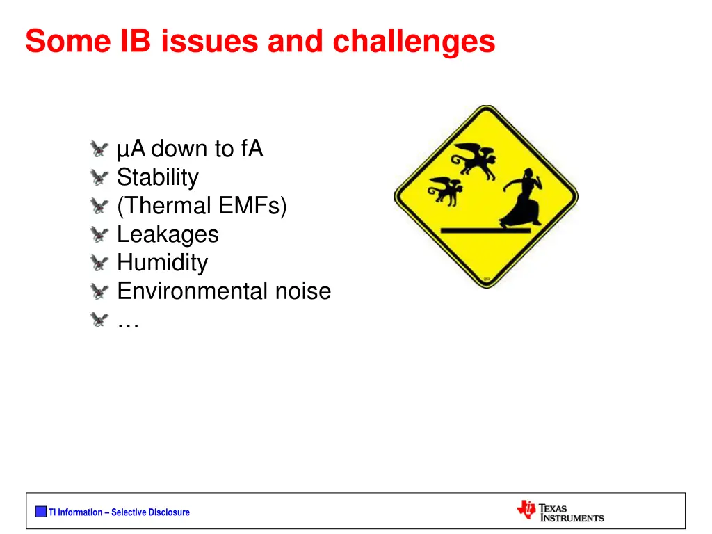 some ib issues and challenges