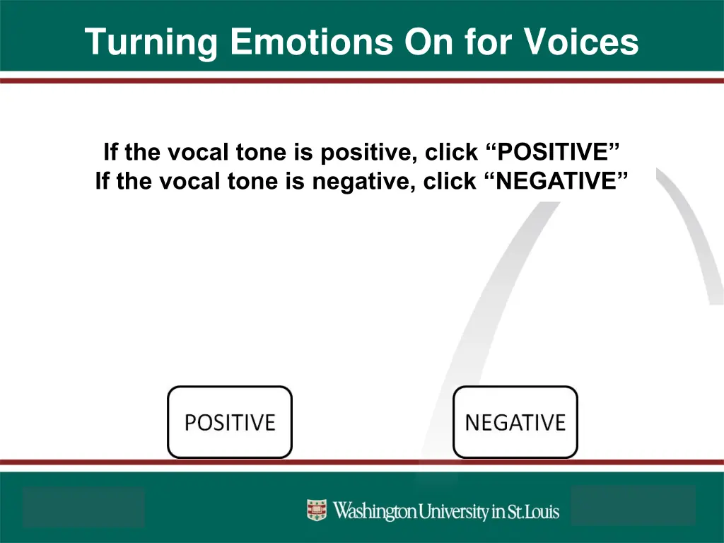 turning emotions on for voices