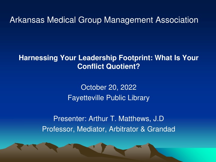 arkansas medical group management association