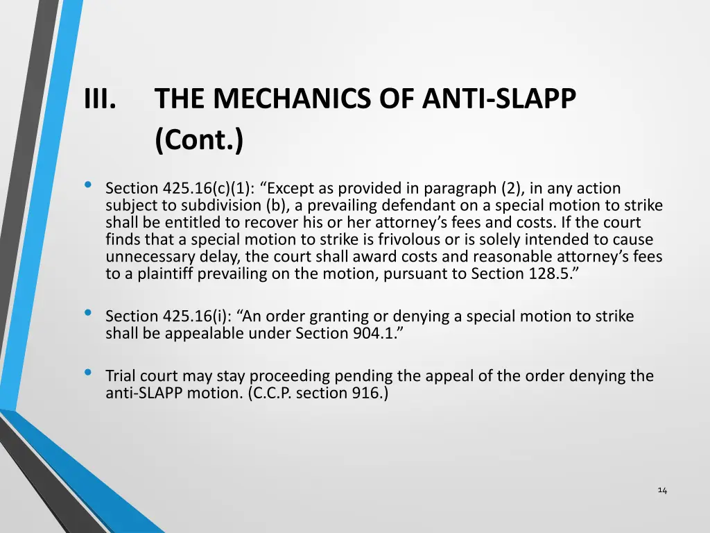 iii the mechanics of anti slapp cont