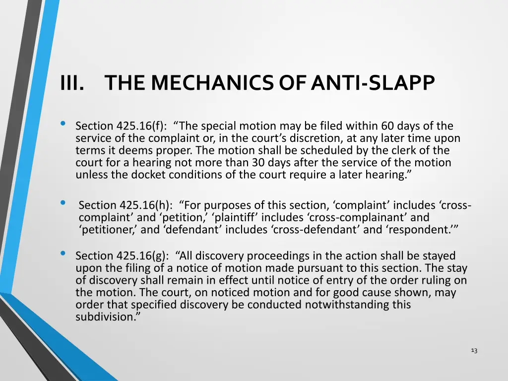 iii the mechanics of anti slapp