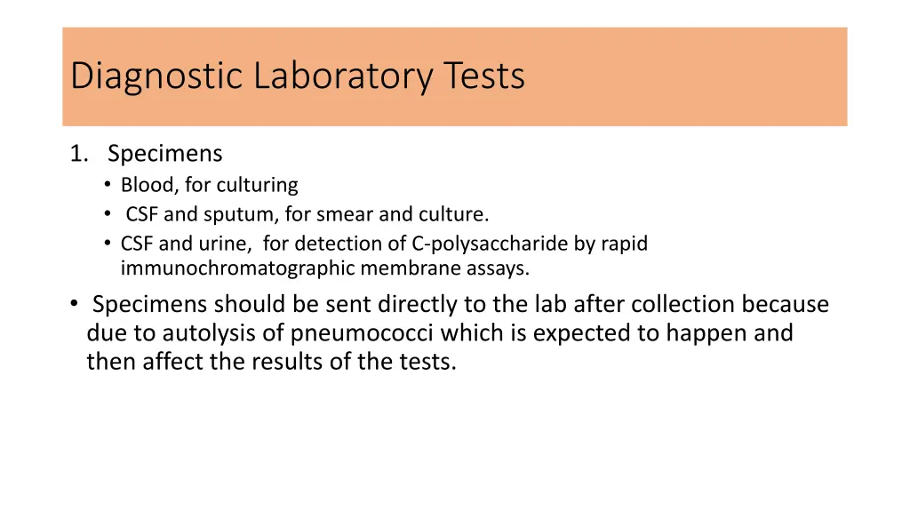 diagnostic laboratory tests