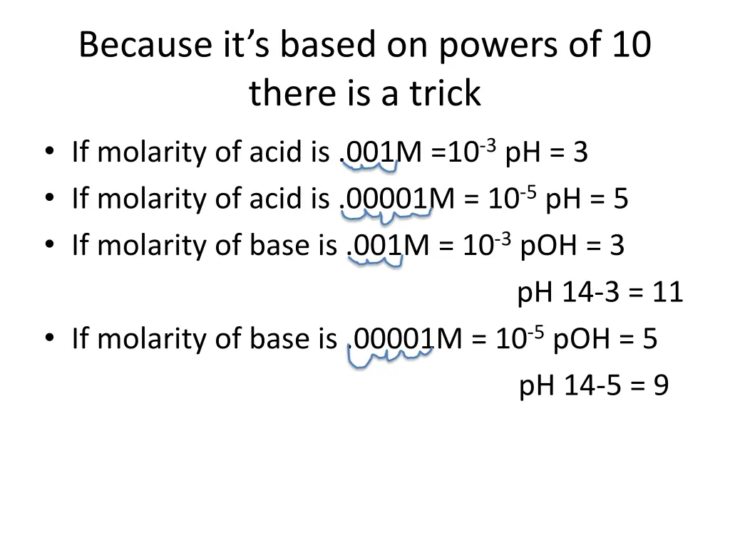 because it s based on powers of 10 there