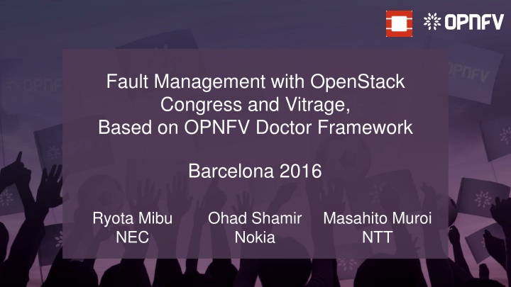 fault management with openstack congress