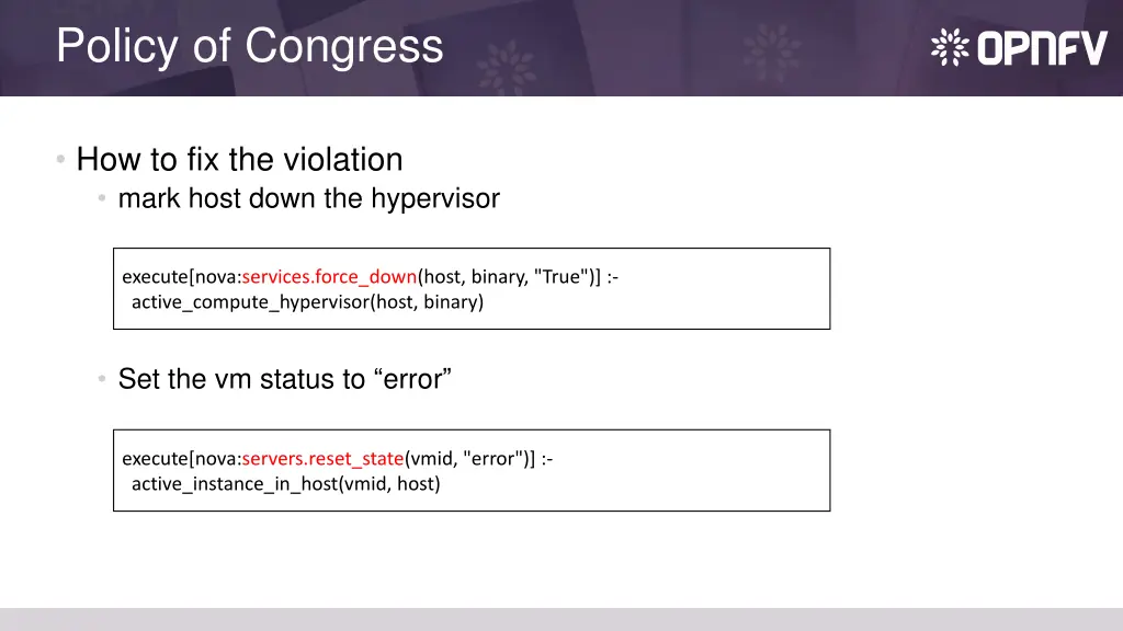 policy of congress 1