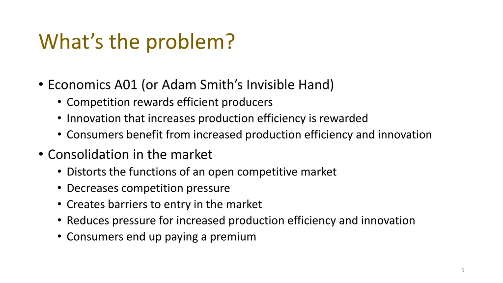 what s the problem