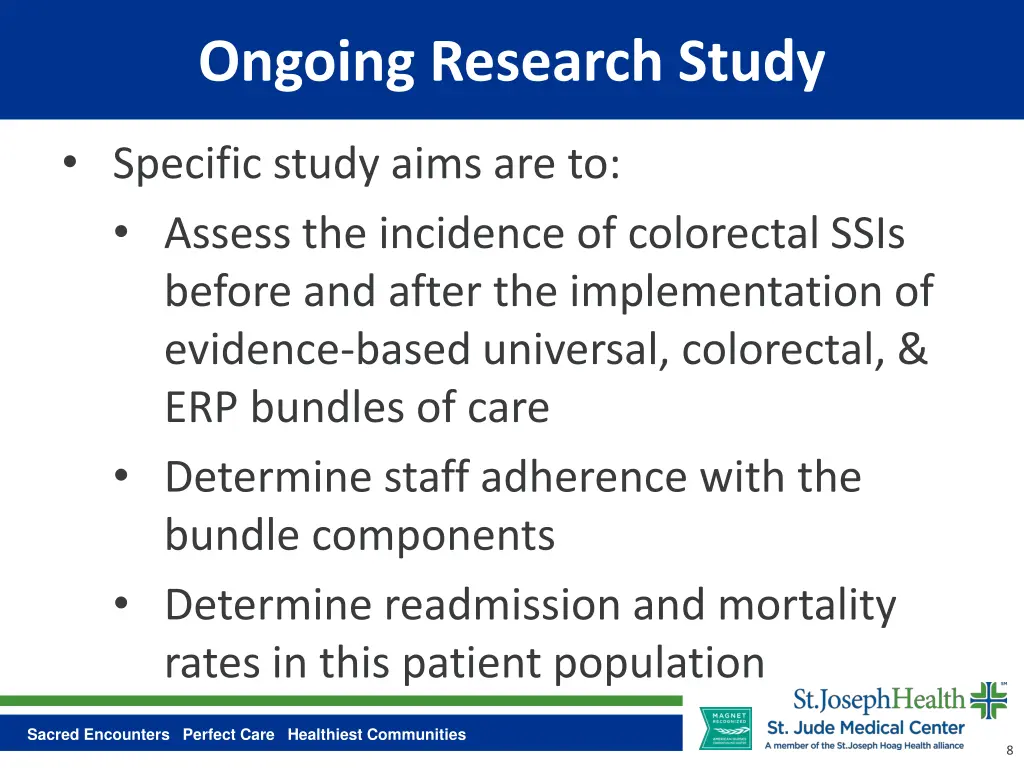 ongoing research study 1