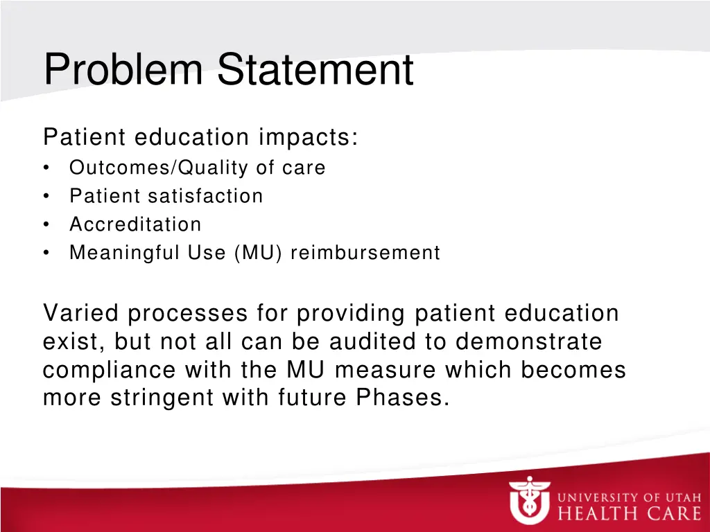 problem statement