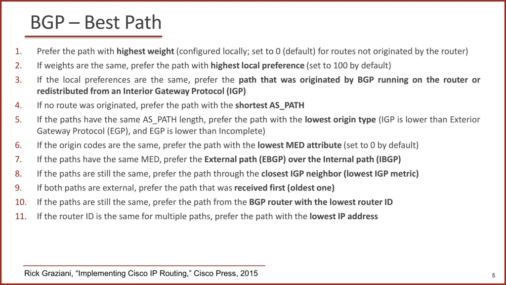 bgp best path 1