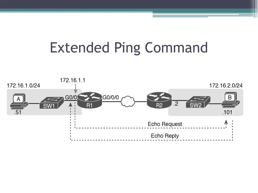extended ping command