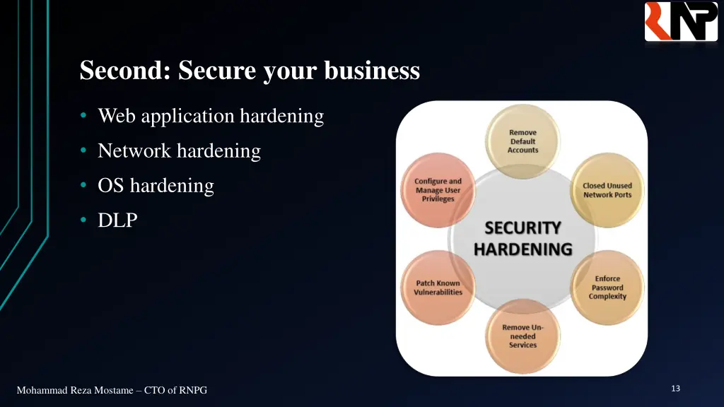 second secure your business