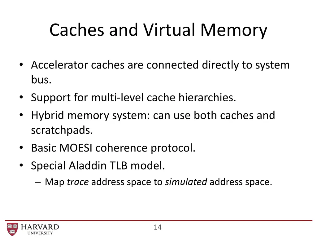 caches and virtual memory 1