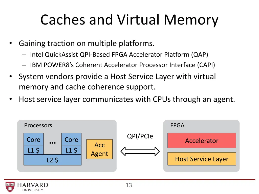 caches and virtual memory