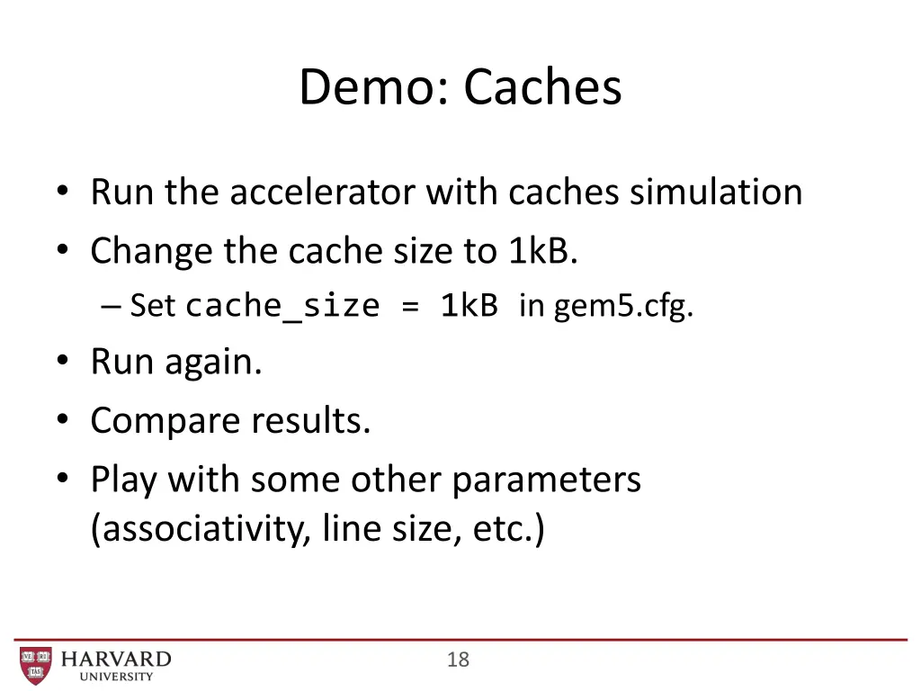 demo caches 1