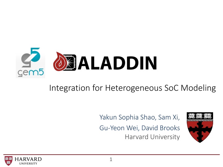 integration for heterogeneous soc modeling