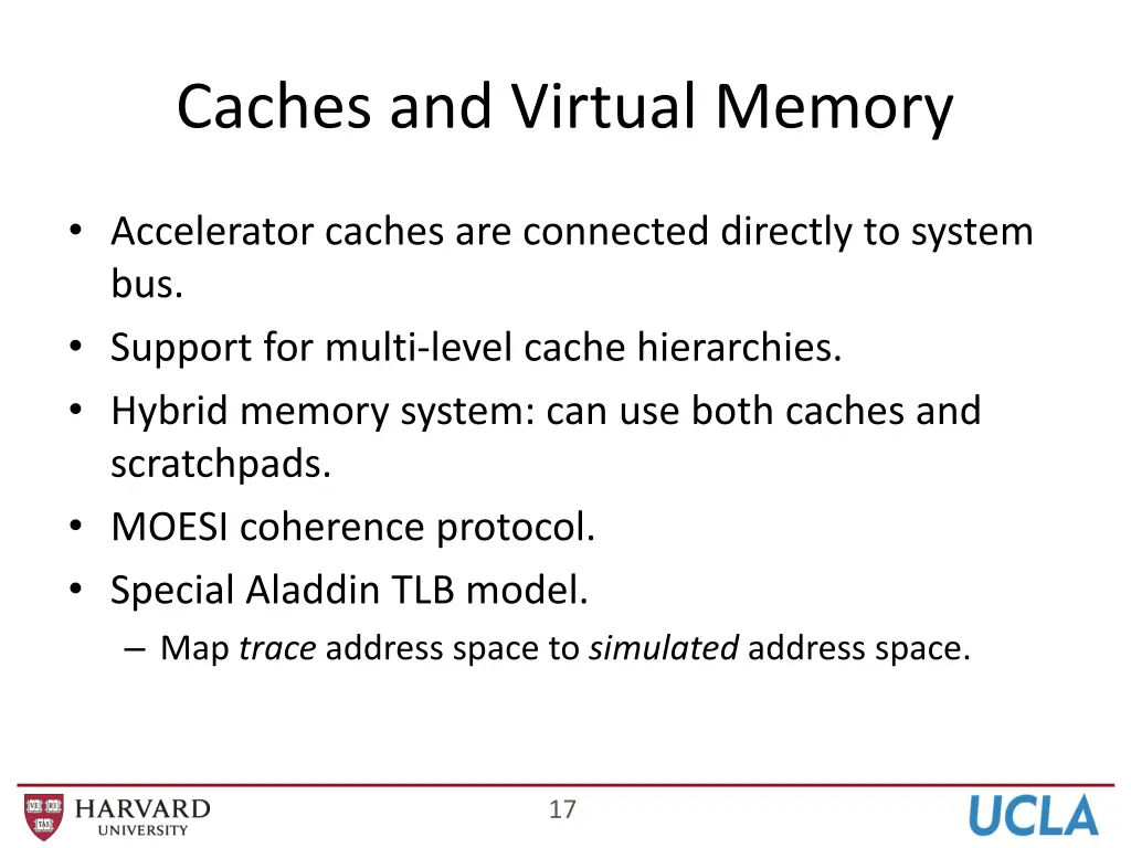 caches and virtual memory 1